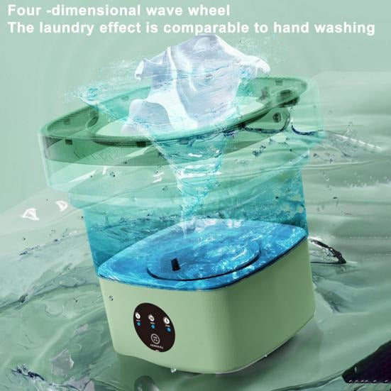 Portable Foldable Mini Washing Machine - 6.5L Portable Foldable Mini Washing Machine - 6.5L